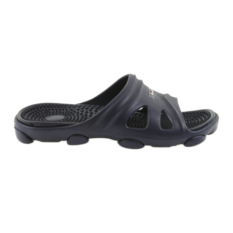 Marineblaue Badeschuhe für Herren von American Club navy blau