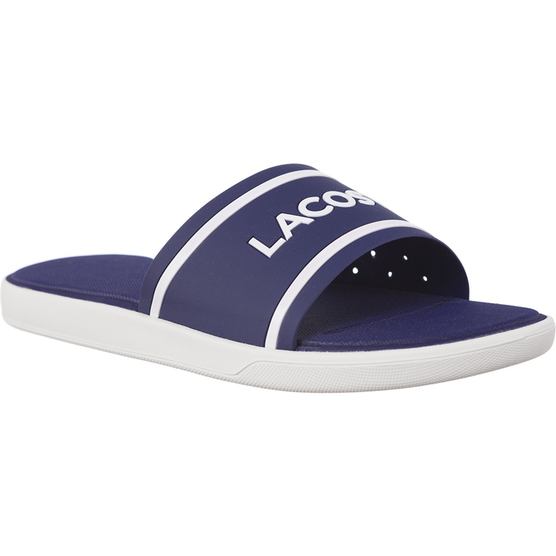 Lacoste L 30 Slide 118 1 Caw 2B9 Lila navy blau