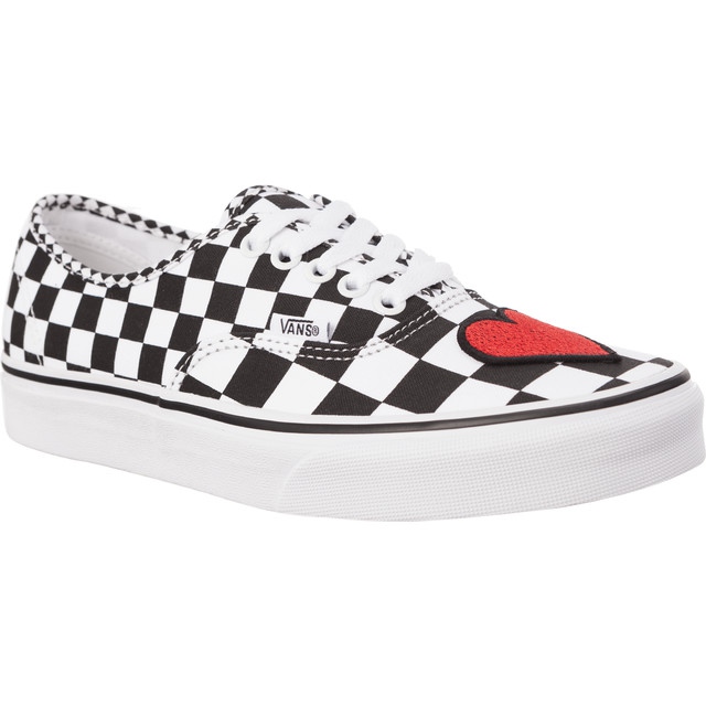 Vans Authentisches rotes Herz Q9B weiß schwarz