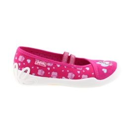 Befado Kinderschuhe Ballerinas Hausschuhe 116X237 rosa