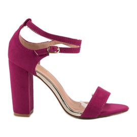 VINCEZA Sandalen lila