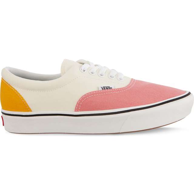Vans Comfycush Ära Leinwand Strawberry Pink weiß gelb mehrfarbig rosa
