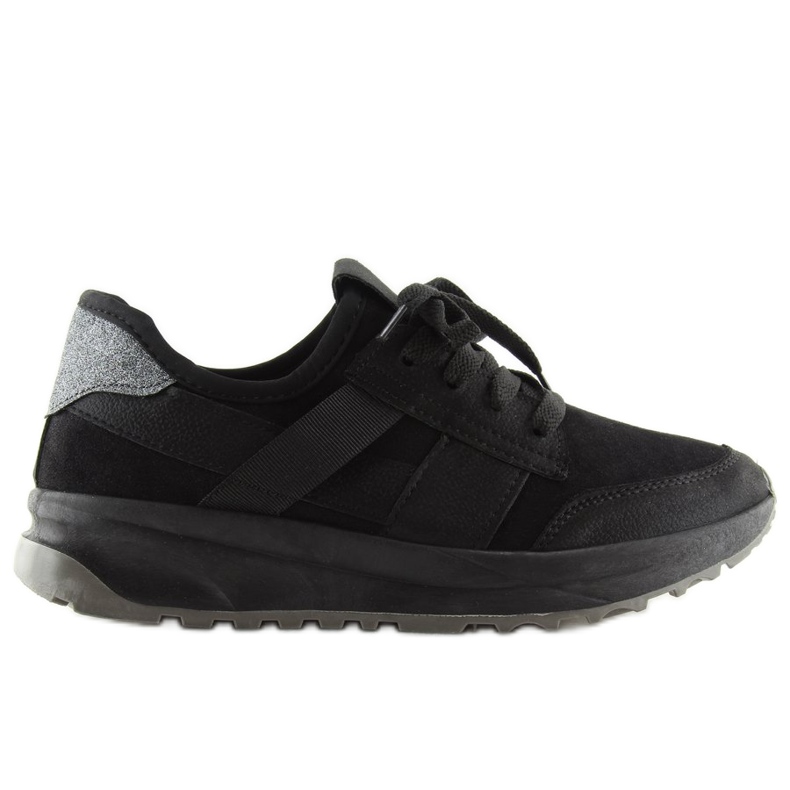 Schwarze Sportschuhe X-9733 Schwarz