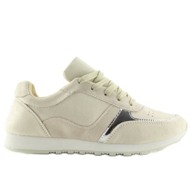 LR88082 Beige-beige Sportschuhe