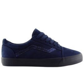Marineblaue Vans Sneakers B318-10 Dunkelblau