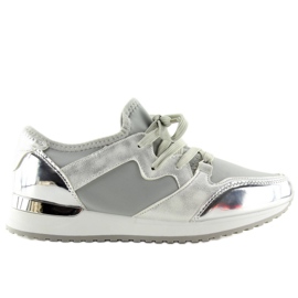 Silber Sportschuhe 6241 Silber grau