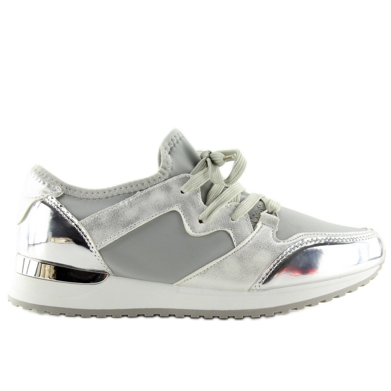 Silber Sportschuhe 6241 Silber grau