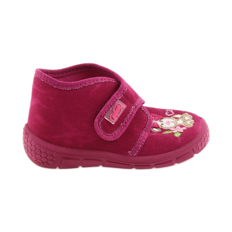 Befado rosa Kinderschuhe Hausschuhe 529P026