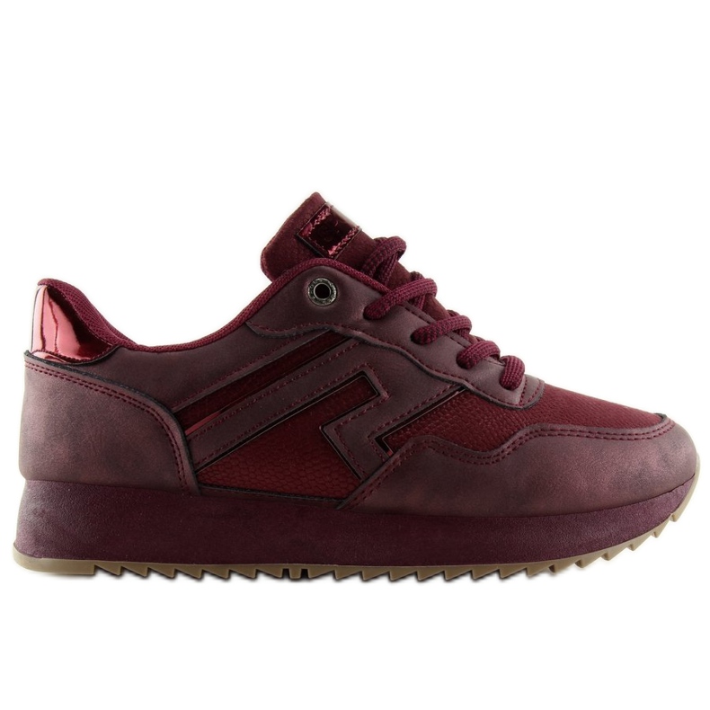 KB-091 Weinrote bordeauxrote Sportschuhe