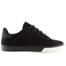 Schwarze Damen Sneaker K-307 Schwarz