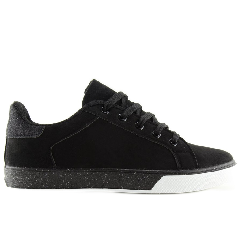 Schwarze Damen Sneaker K-307 Schwarz