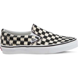 Vans Classic Slip On Vjm-Weichzeichner-Pack Schwarz Classic White weiß