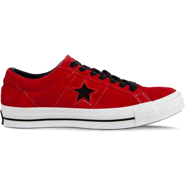 Converse Ein Stern Dark Star C163246 Emaille Rot Schwarz Weiß