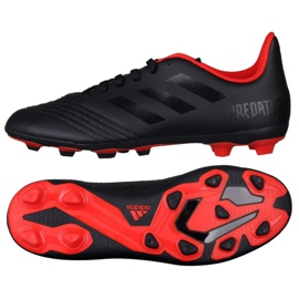 Adidas Predator 19.4 FxG Jr G26980 Fußballschuhe schwarz schwarz