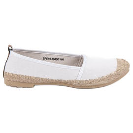 MCKEYLOR Espadrilles weiß