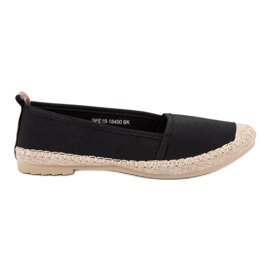 MCKEYLOR Espadrilles schwarz