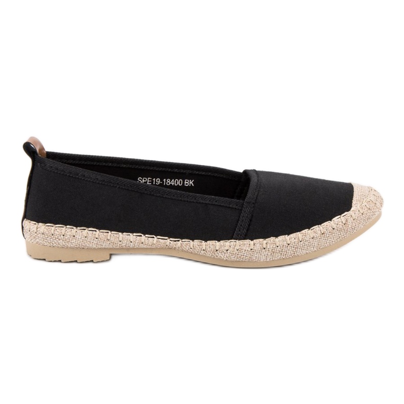 MCKEYLOR Espadrilles schwarz