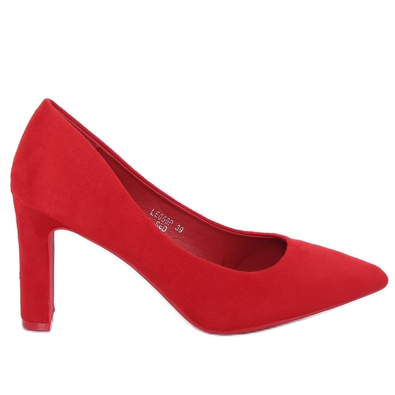 Pumps am roten Pfosten LE056P Rot