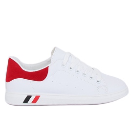 Damen-Sneaker weiß und rot BL147P Red