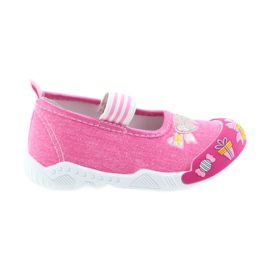 American Club rosa Kinder-Sneaker mit Gummizug 29/19