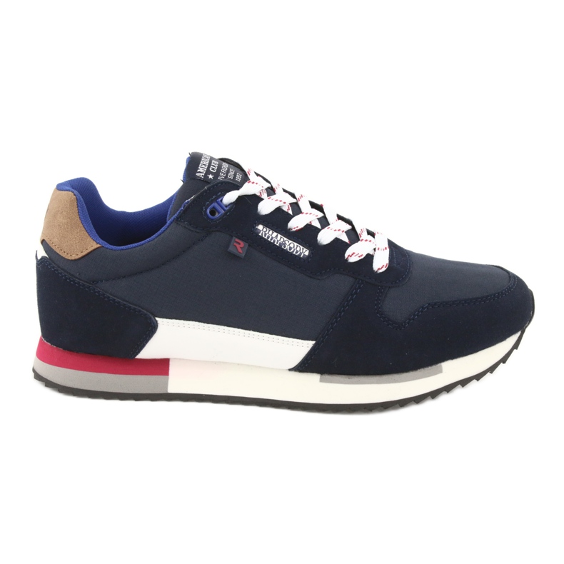 American Club RH12 Leichte Sneaker weiß navy blau