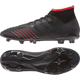 Adidas Predator 19.2 Fg M D97939 Fußballschuhe schwarz schwarz