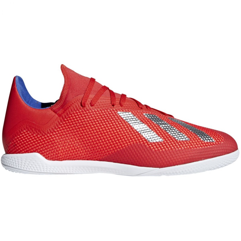 Hallenschuhe adidas X 18.3 In M BB9392 mehrfarbig rot