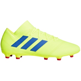 Adidas Nemeziz 18.2 Fg M BB9431 Fußballschuhe gelb gelb