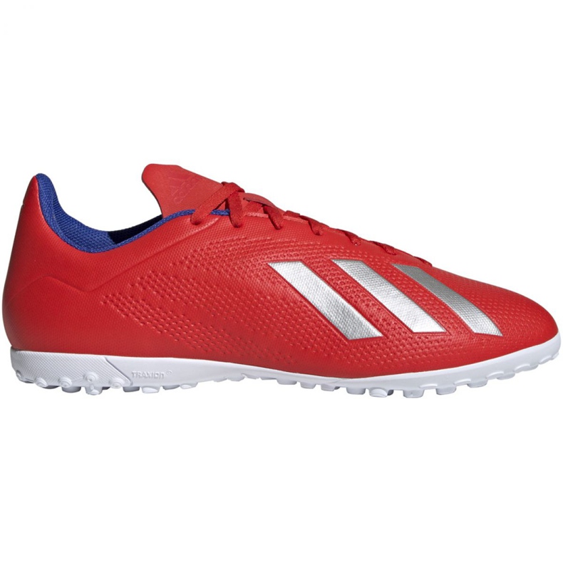 Adidas X 18.4 Tf M BB9413 Fußballschuhe mehrfarbig rot