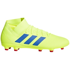 Adidas Nemeziz 18.3 Fg M BB9438 Fußballschuhe mehrfarbig gelb