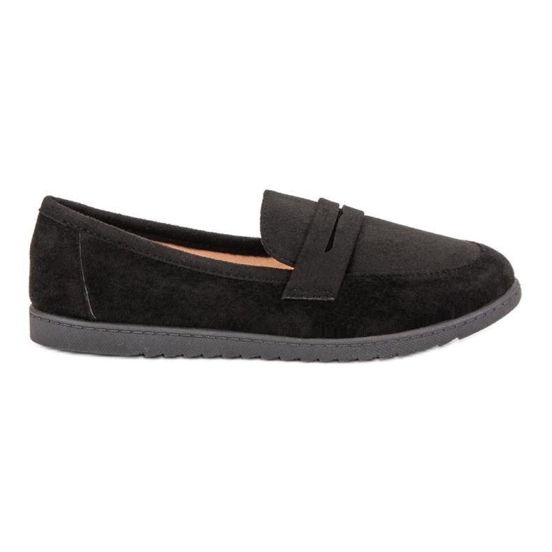Comer Wildleder-Loafer schwarz