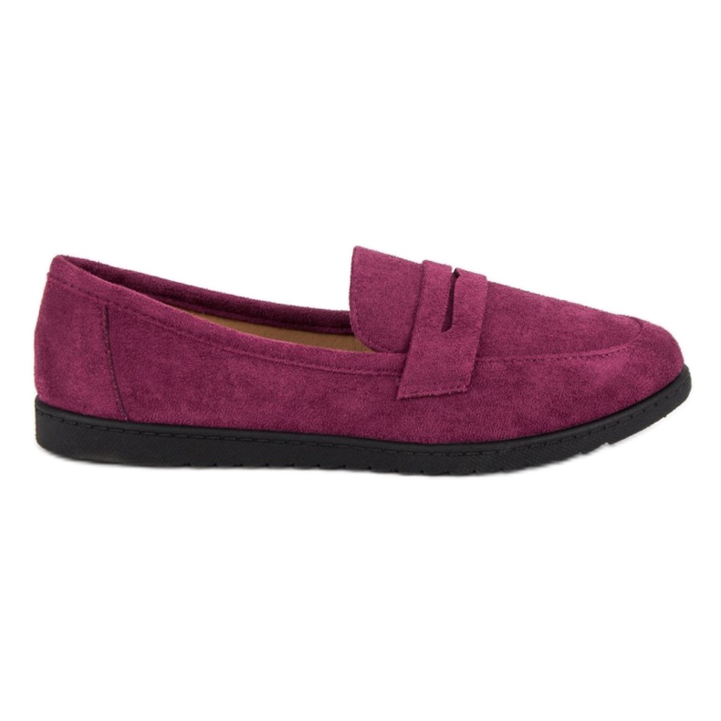 Comer Wildleder-Loafer violett