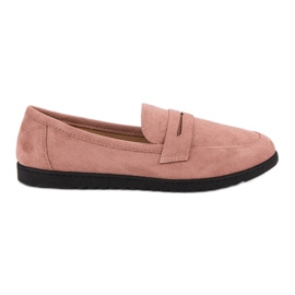 Comer Wildleder-Loafer rosa