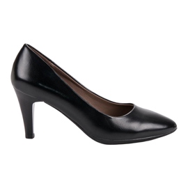 Vinceza Klassische schwarze Pumps
