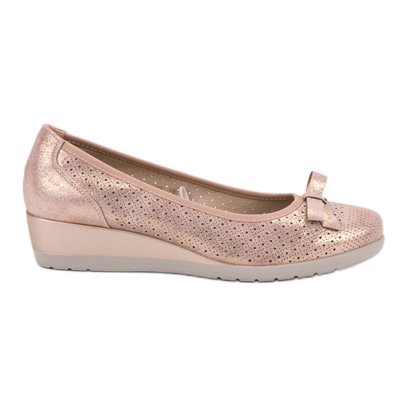 Vinceza Bequeme Keilpumps rosa