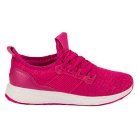 Sportschuhe zum Hineinschlüpfen rosa