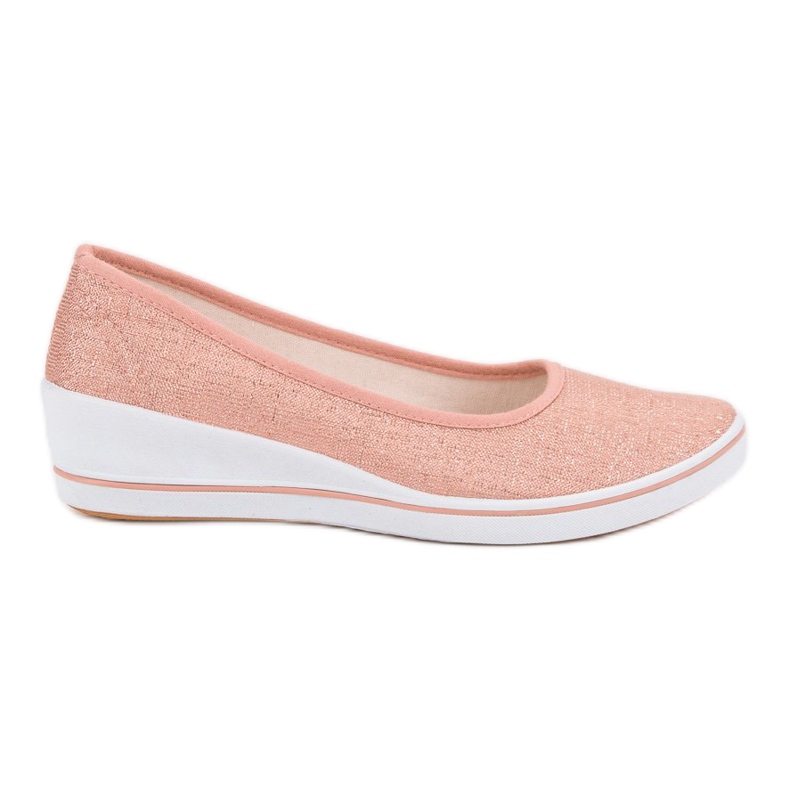 Comer Rosa Ballerina auf Keil