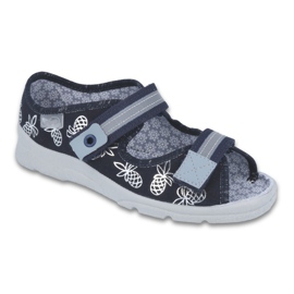 Befado Kinderschuhe 969Y138 navy blau