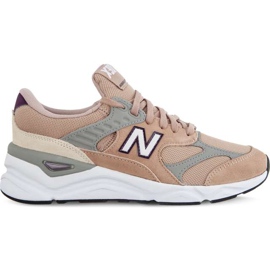 New Balance Wsx90rpa rekonstruierter rosafarbener Sand mit Team wegem Grau