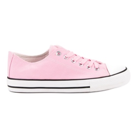 J. Star Klassische rosa Turnschuhe