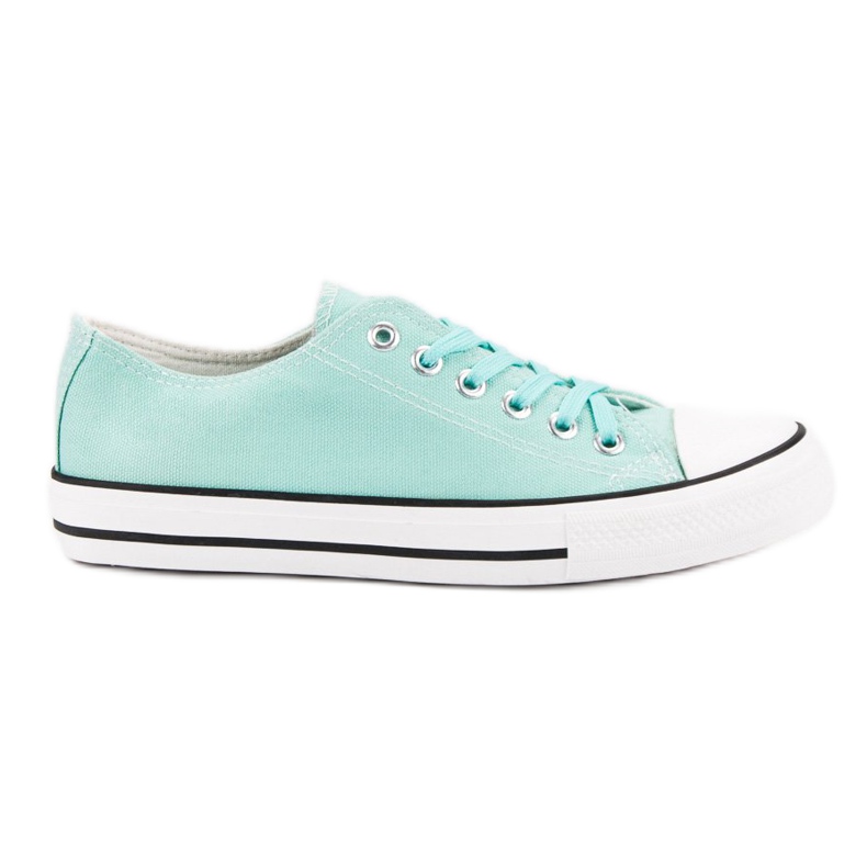 J. Star Klassische Sneakers in Mint grün