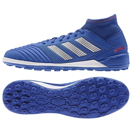 Adidas Predator 19.3 Tf M BB9084 Fußballschuhe mehrfarbig blau