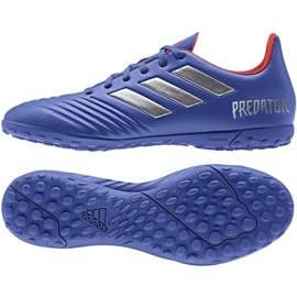 Adidas Predator 19.4 Tf M BB9085 Fußballschuhe blau blau