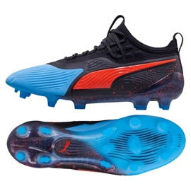 Puma One 19.1 Syn Fg Ag M 105481 01 Fußballschuhe schwarz schwarz