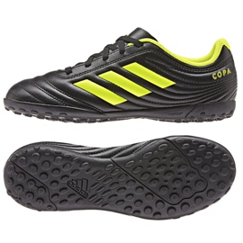 Adidas Copa 19.4 Tf Jr D98100 Fußballschuhe schwarz schwarz