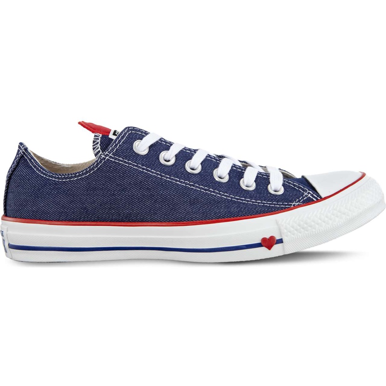 Converse C163308 Indigo-Emaille Rot Weiß blau