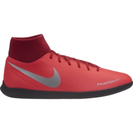 Hallenschuhe Nike Phantom Vsn Club Df Ic M AO3271-600 mehrfarbig orangen und rottöne