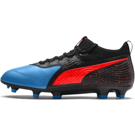 Puma One 19.3 Fg Ag M 105486 01 Fußballschuhe schwarz schwarz