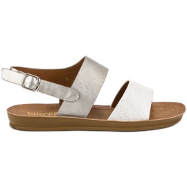 Bequeme VINCEZA Sandalen grau