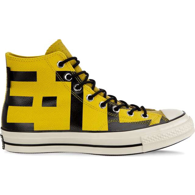 Converse Chuck 70 Gore Tex Leder High C163226 Bold Citron Schwarzreiher gelb